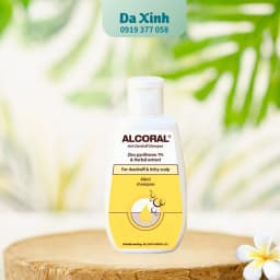 Alcoral - 60ml -  Dầu Gội Giảm Gàu Hiệu Quả, Ngăn Ngừa Nấm Ngứa Da Đầu
