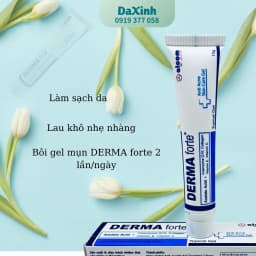 Derma Forte 15g - Chăm sóc da mụn, ngừa thâm mụn, dưỡng sáng da