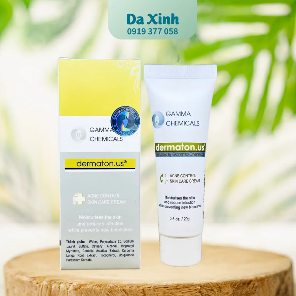 Kem mụn Dermaton.us - Chăm sóc da mụn, dưỡng da, ngừa thâm mụn