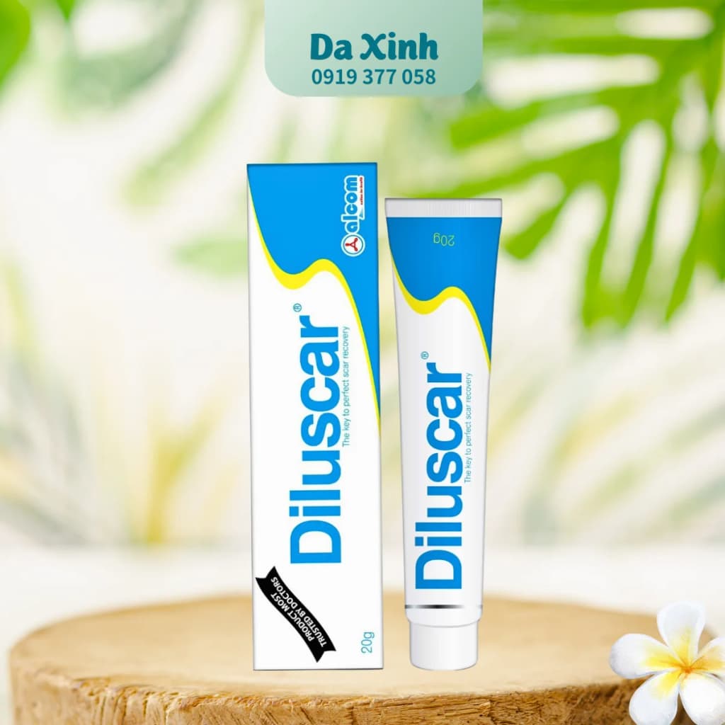 Gel Liền Sẹo Diluscar 20g – Mờ Sẹo, Giảm Thâm, Phục Hồi Da Hiệu Quả