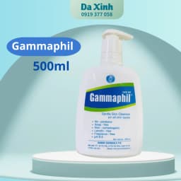 Sữa rửa mặt Gammaphil 500ml dạng sữa mềm mịn không bọt làm sạch da an toàn