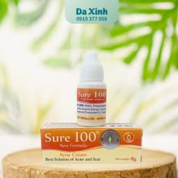 Gel Mụn Sure 100 - Giảm mụn nhanh ngừa thâm mụn hiệu quả