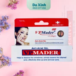 VPMader Collagen 15g – Giải Pháp Chăm Sóc Da Mụn Hiệu Quả