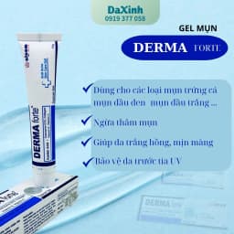 Derma Forte 15g - Chăm sóc da mụn, ngừa thâm mụn, dưỡng sáng da