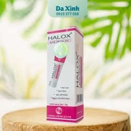 Kem mụn Halox 15g - Chăm sóc da mụn, mờ thâm mụn, sáng da 