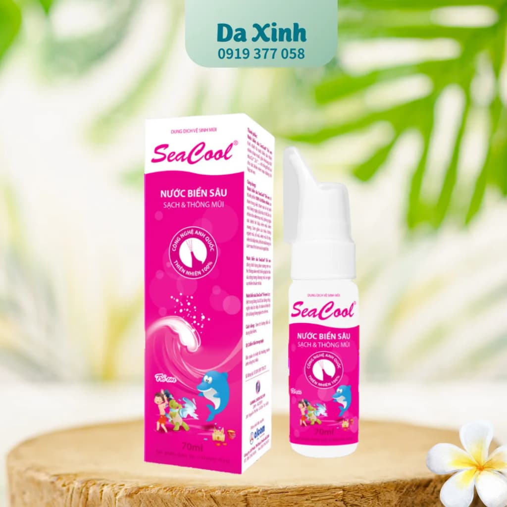 Nước Biển Sâu Seacool Cho Trẻ Em 70ml – Giải Pháp An Toàn Giúp Vệ Sinh Mũi, Giảm Nghẹt Mũi Hiệu Quả