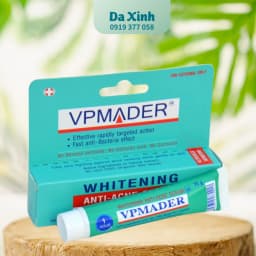 VPMADER Whitening Anti-Acne Serum 15g – Giải Pháp Chăm Sóc Da Mụn Hiệu Quả