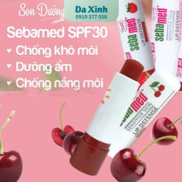 Son Môi Sebamed Màu Đỏ Cherry – Dưỡng Ẩm, Bảo Vệ Môi Nhập Khẩu Từ Đức