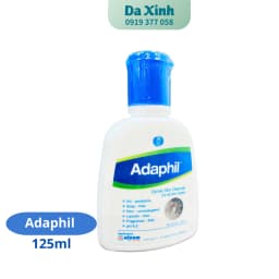 Adaphil 125ml - Sữa rửa mặt làm sạch da mềm mịn dạng sữa không bọt an toàn cho da nhạy cảm