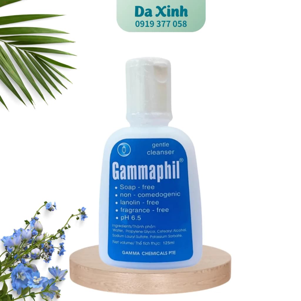 Sữa rửa mặt Gammaphil 125ml – Lựa chọn hoàn hảo cho làn da nhạy cảm