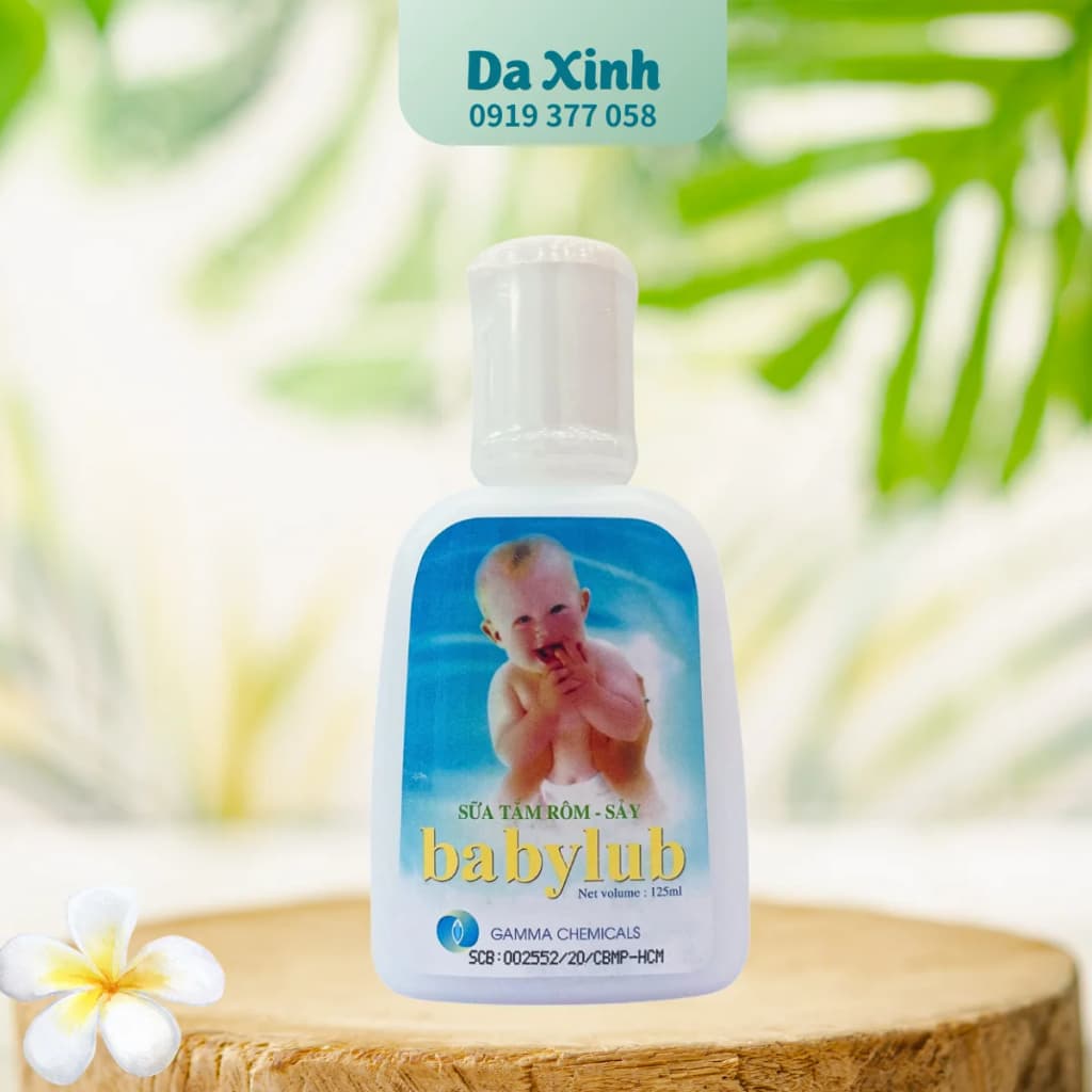 Sữa Tắm Rôm Sảy Babylub 125ml – Làm Sạch, Ngăn Ngừa Rôm Sảy Hiệu Quả