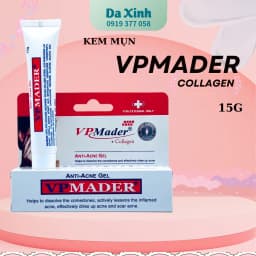 VPMader Collagen 15g – Giải Pháp Chăm Sóc Da Mụn Hiệu Quả